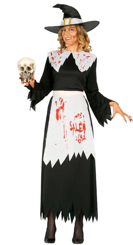 Costume Strega Bambina Completo Con Cappello E Scopa, Vestito Tutù Halloween Per Bambine, Set Magico Per Carnevale E Feste - 5