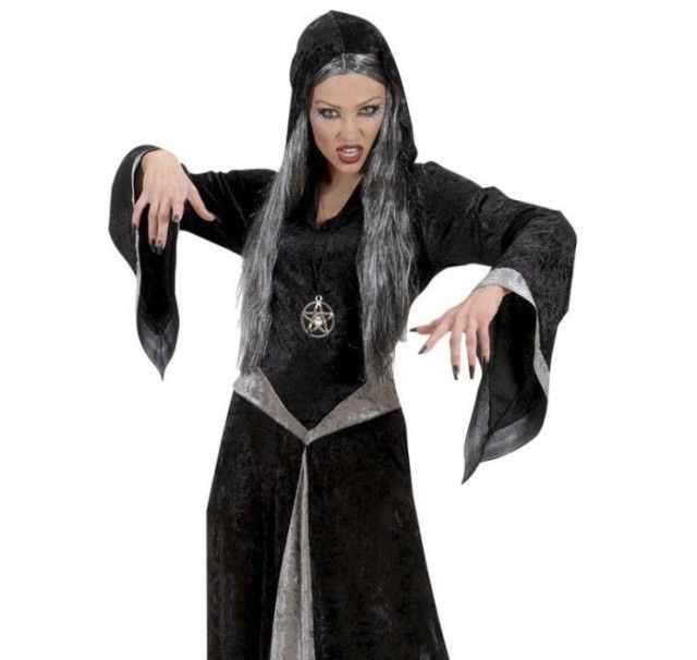 Vestito strega Halloween maghe, streghette, fattucchiere, maliarde Tutto Halloween Vestito strega Halloween maghe, streghette, fattucchiere, maliarde Tutto Halloween