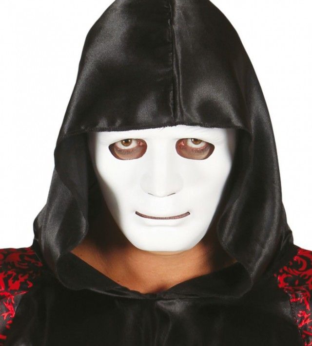 Maschera Halloween Suora Horror - Lattice Realistico Con Occhi Luminosi Per Adulti - Foto 4