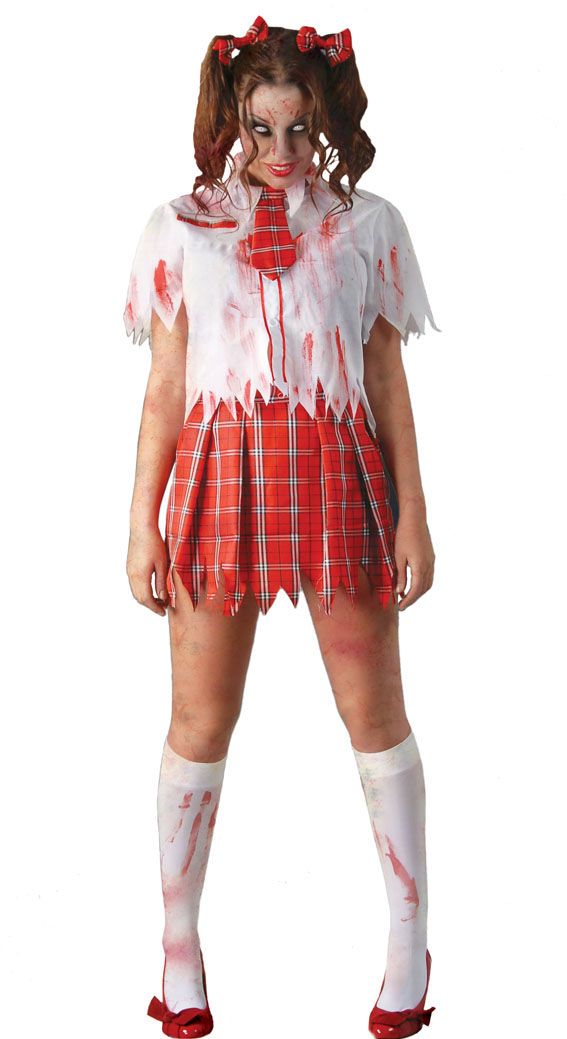 Costume da studentessa zombie. Quanto costa?